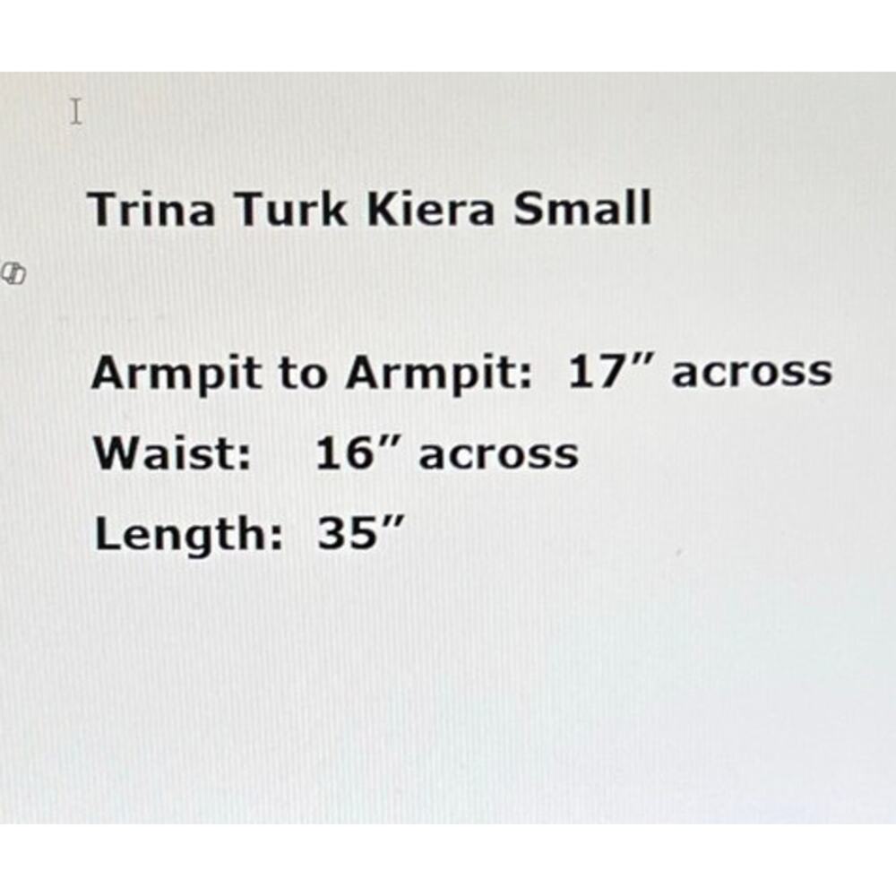Trina Turk Kiera Astor's Garden Sheath Dress Small Dark Floral Sleeveless - Picture 7 of 7